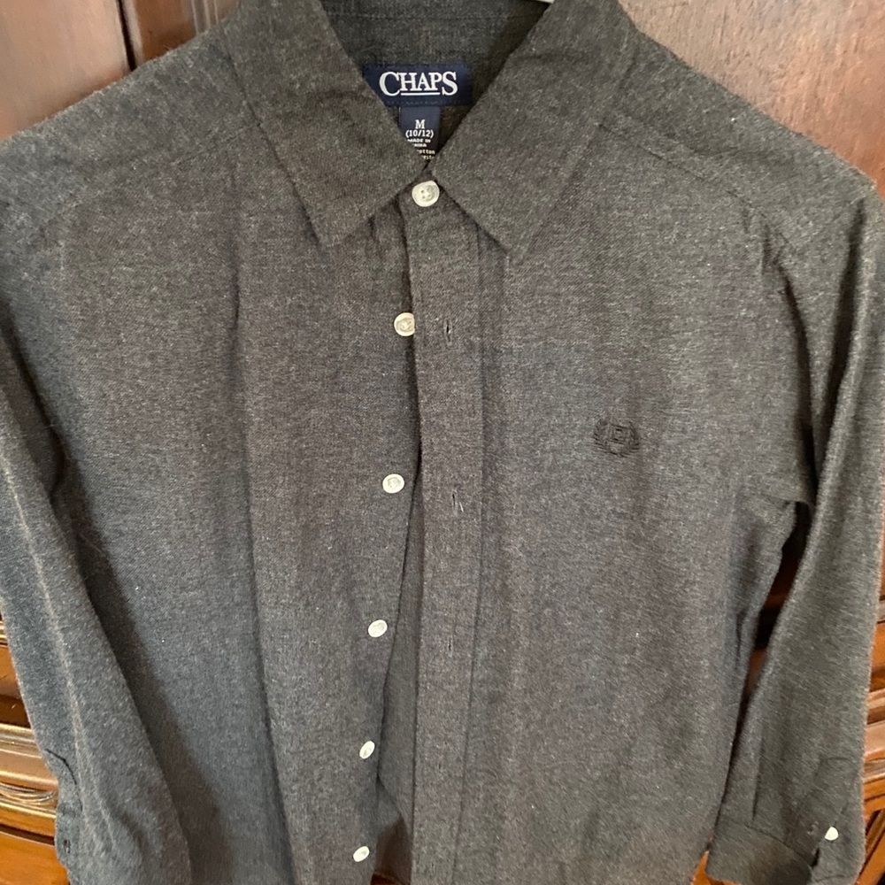 Boys chaps button down